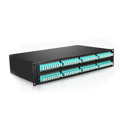 288 Port  MTP MPO Cables UHD Fiber Optic Patch Panel 24 Port ROHS