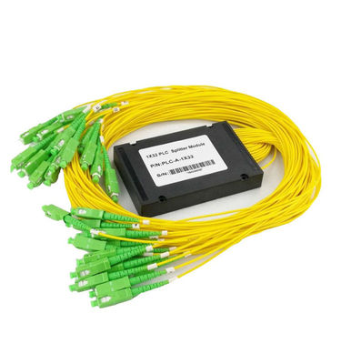 GPON Fiber Optic Splitter 1x4 1x8 1x2 Optical Splitter ABS Box 1650nm